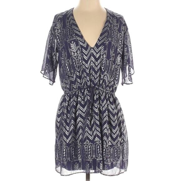Free People Love Your Chaos Metallic Dress - Picture 1 of 8